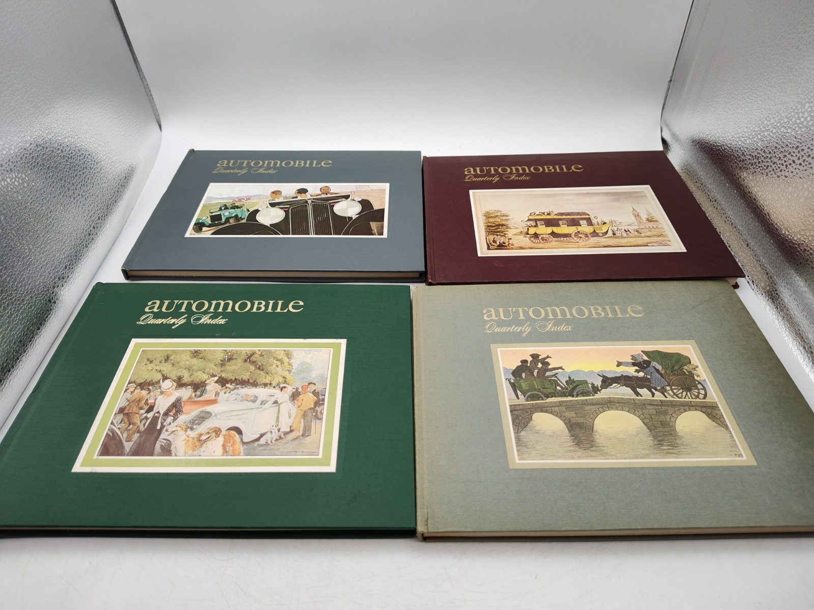 Automobile Quarterly-Cumulative INDEX- Volumes 1-16 (4 Book Lot) VERY NICE
