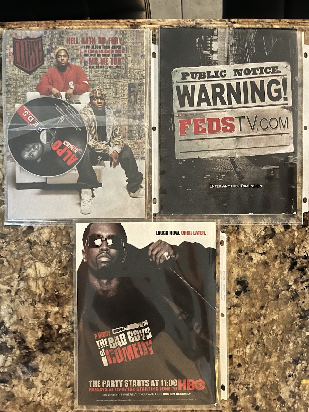 F.E.D.S. Magazine Lot of 3