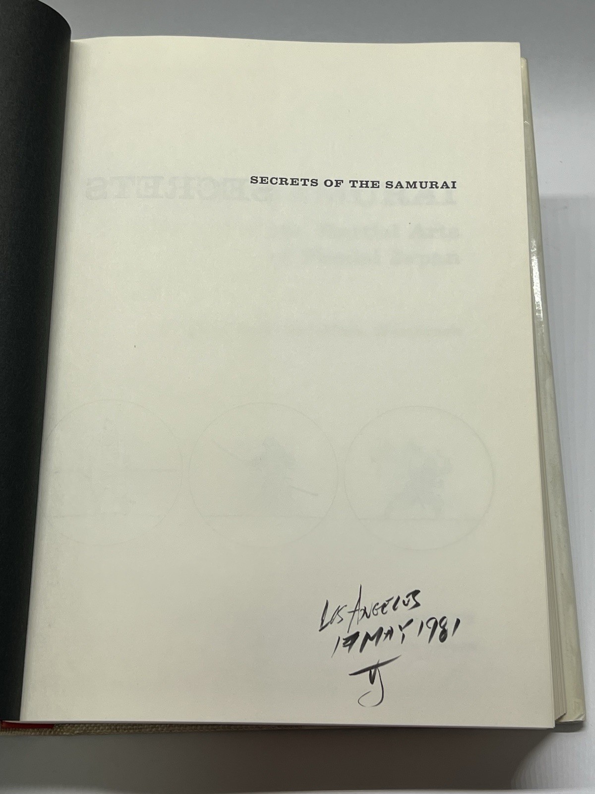 1980 • Secrets of the Samurai • Oscar Ratti & Adele Westbrook• HC/DJ