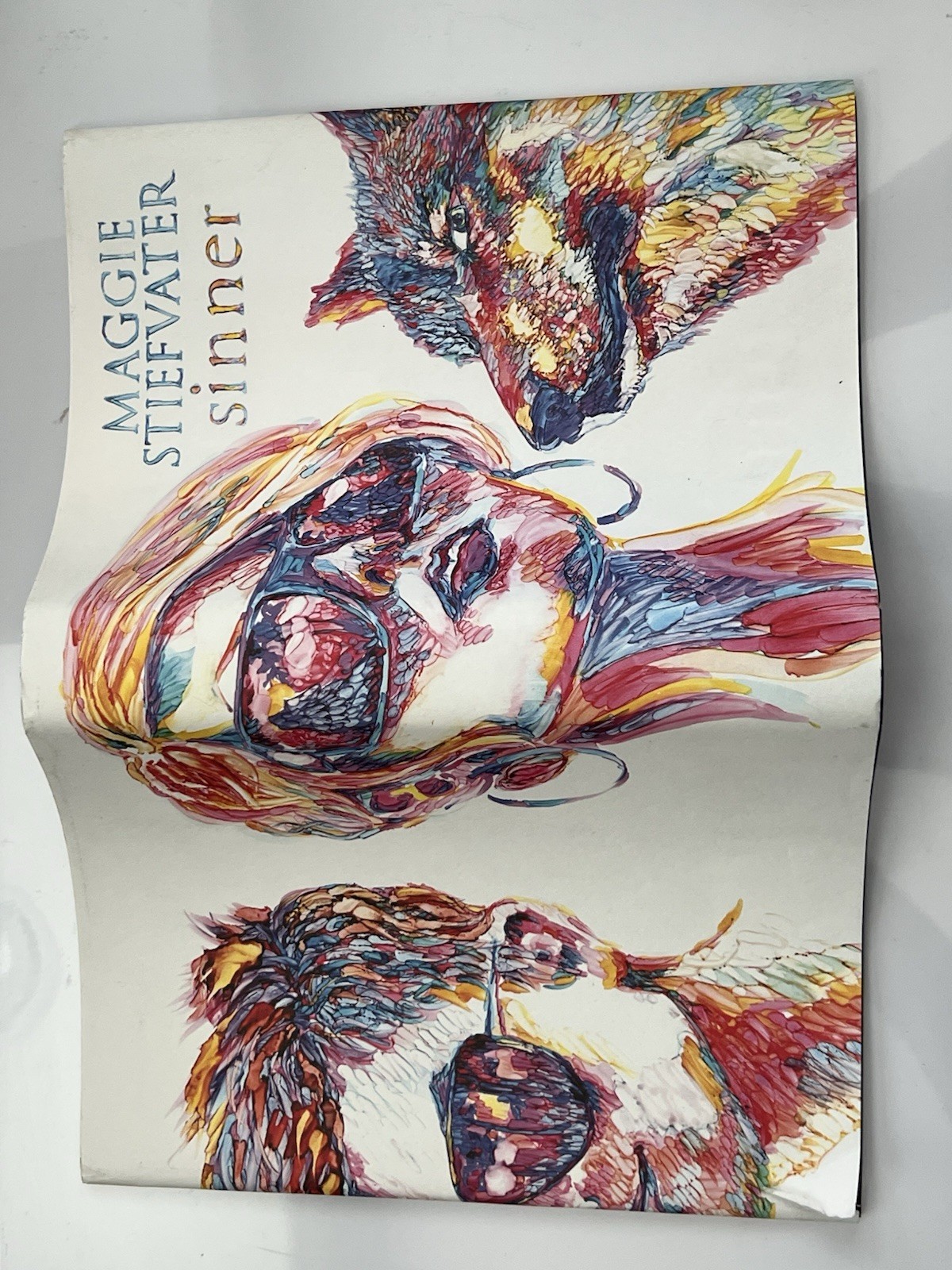 Signed Sinner Maggie Stiefvater 1st Edition 1st Printing HC & Signed Dust Jacket