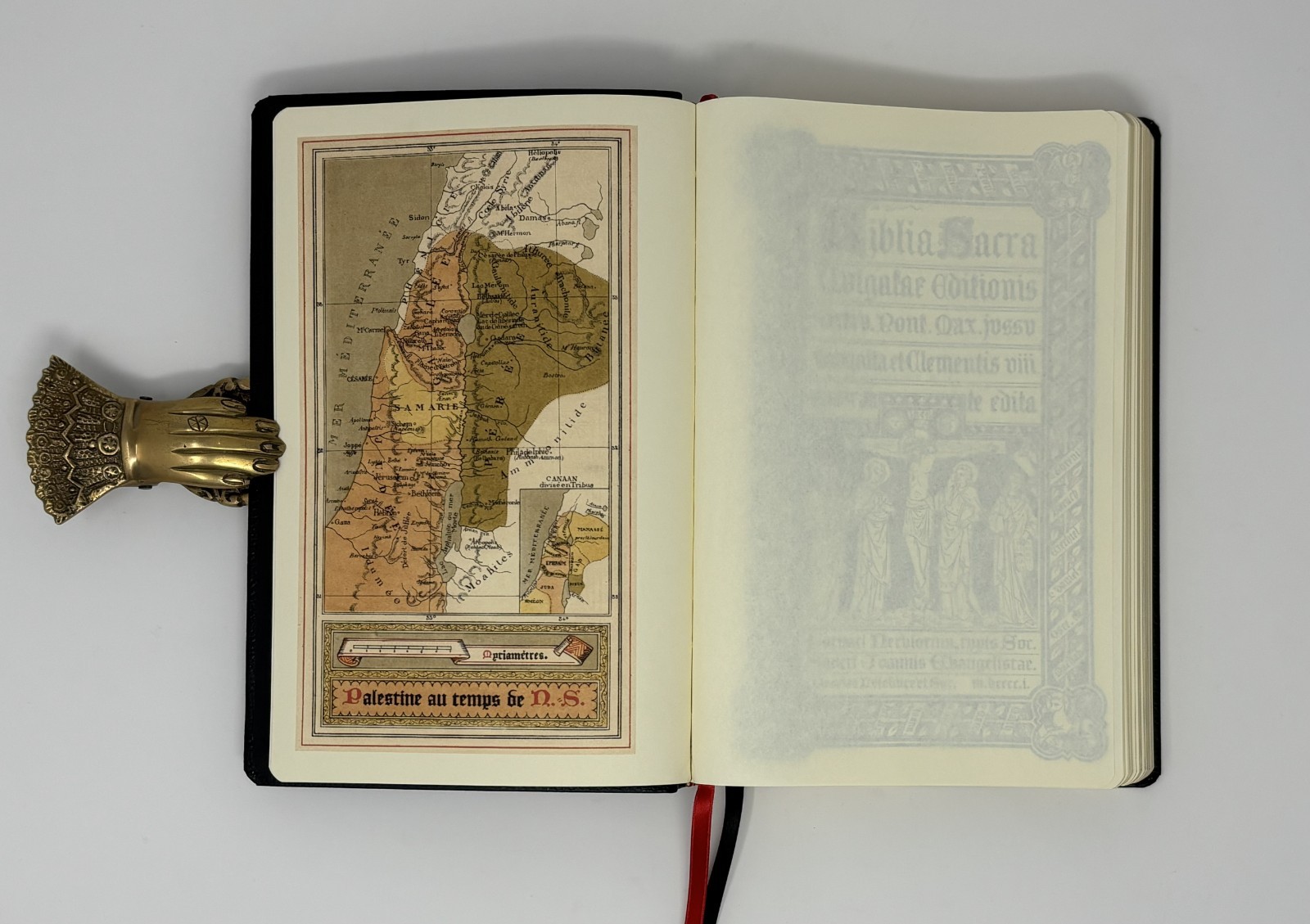 Biblia Sacra Latin Vulgate Clementine Edition Catholic Illustrated Bible Reprint