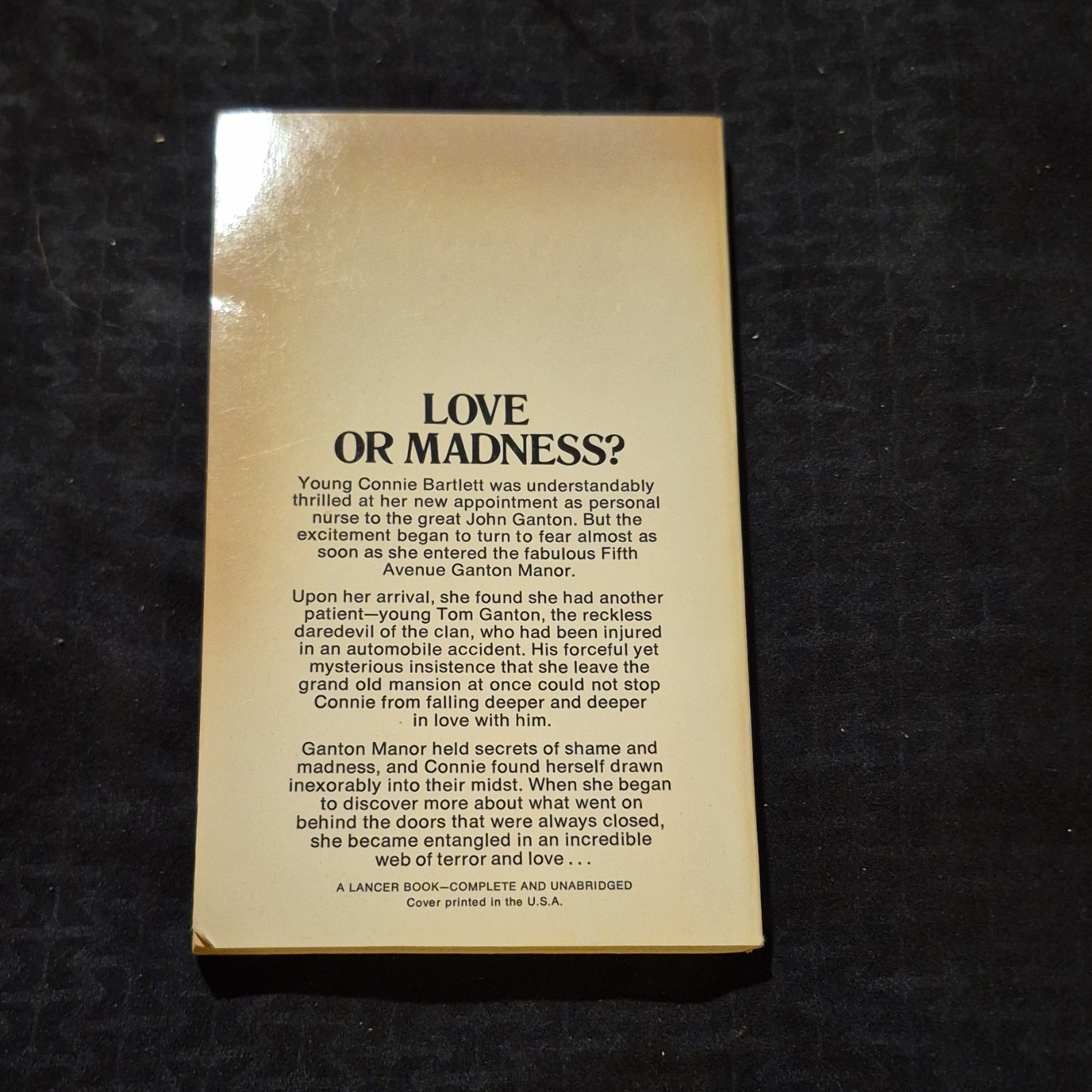 VINTAGE Various Authors PB 1960s/70s GOTHIC Romance Books Lot Of 8