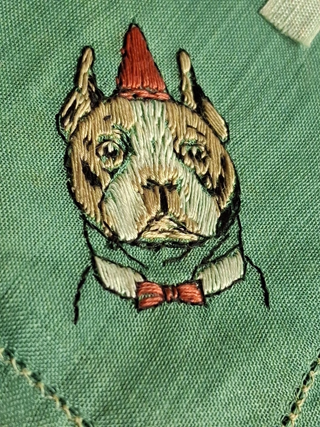 ANTQ Tom Thumb Books Rand McNally Lot 1943 1949 Nursery Rhymes Linen Dog Hankies
