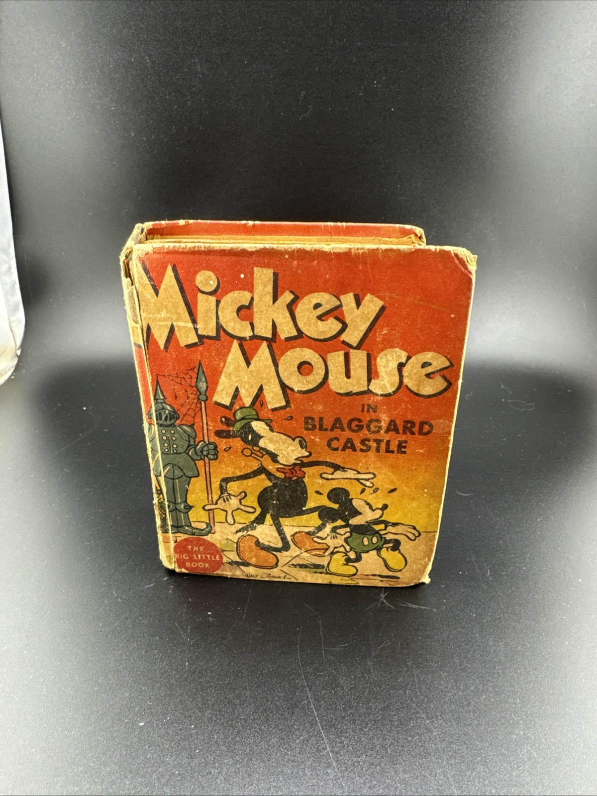 1934 Big Little Book Mickey Mouse in Blaggard Castle #726, Very Good Condition