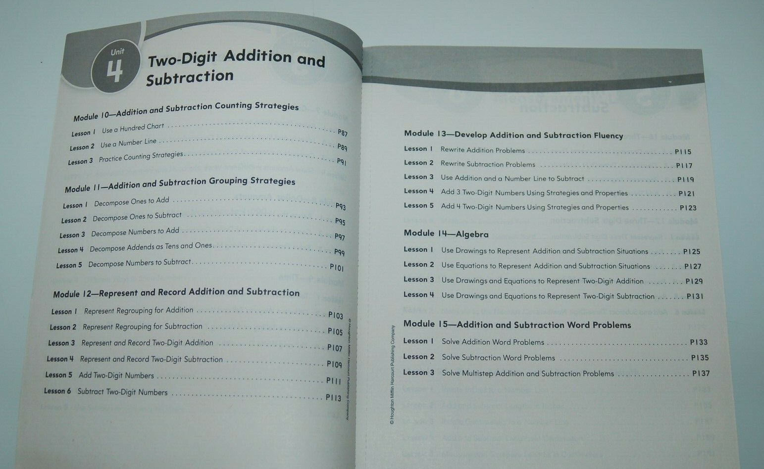 New!! Full Set of Grade 2 HMH into math Student Modules 1-22 & Practice Journal