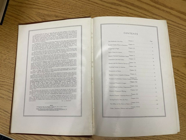 Racine County In The World War – 1920 – by Walter L Haight 121th Field Artillery