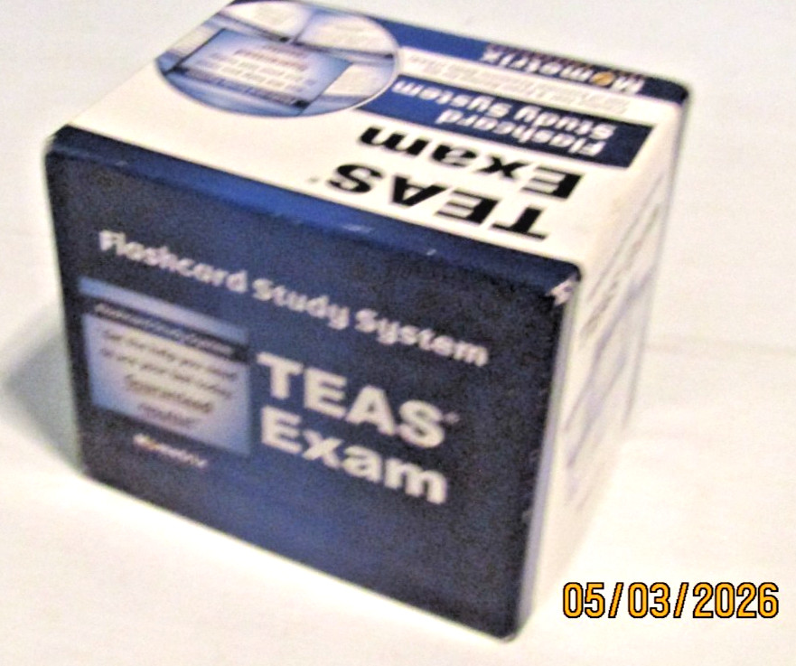 Teas V Exam Flashcard Study System