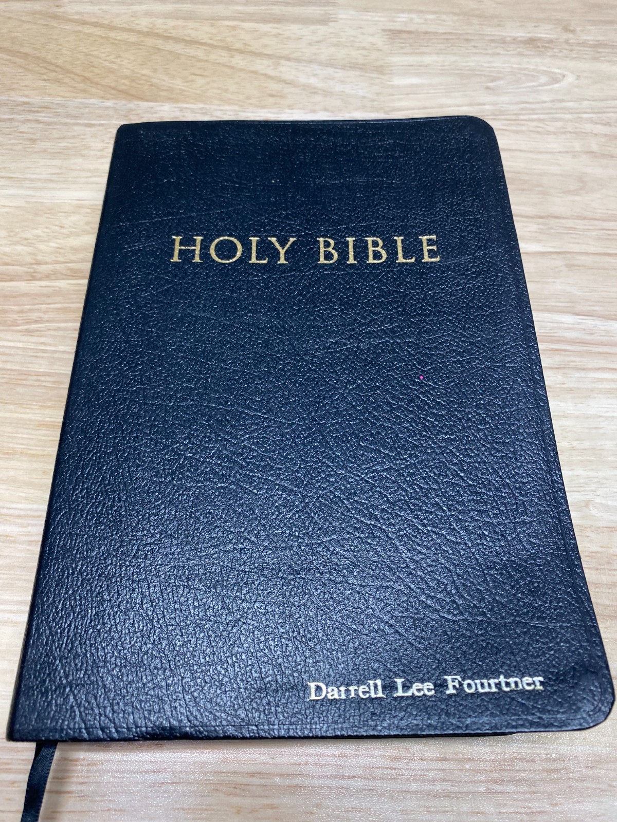 HOLY BIBLE KJV King James Version Classic Reference Giant Print Zondervan Black