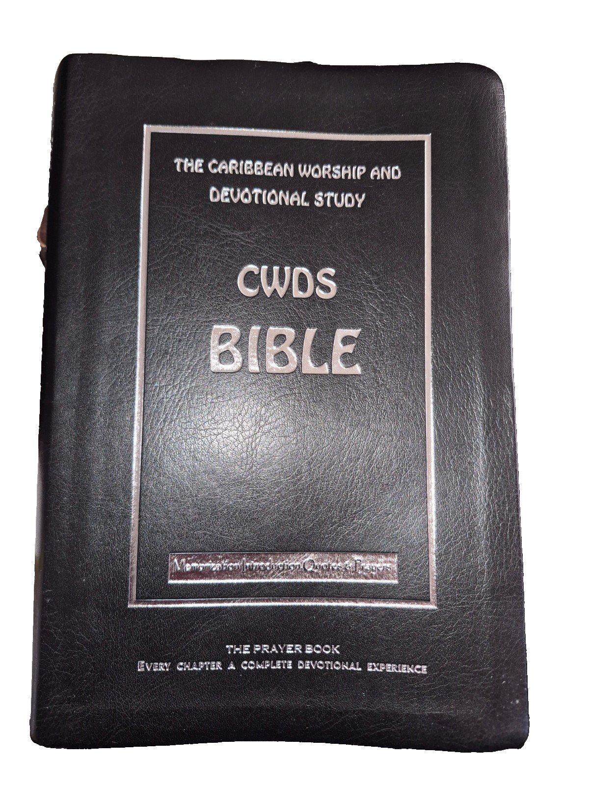 Caribbean Worship and Devotional Study (CWDS) Bible Vegan Leather Black
