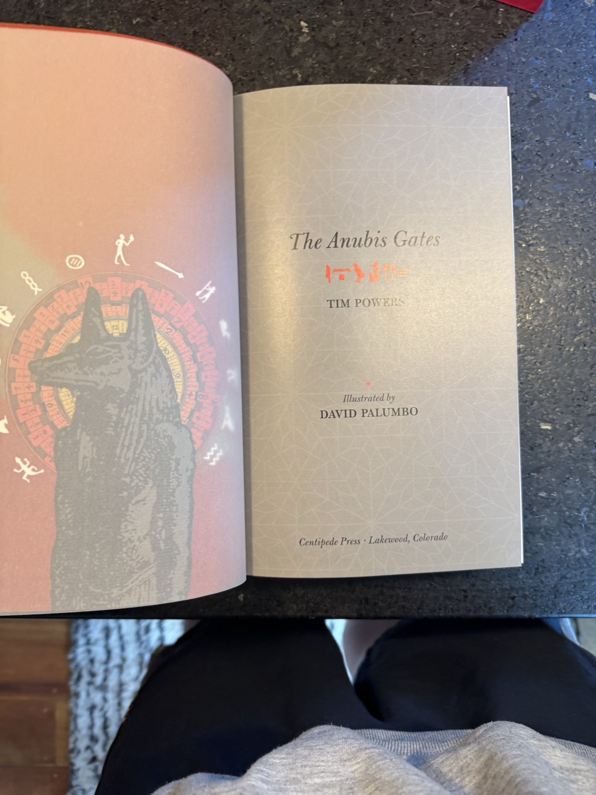 The Anubis Gates TIM POWERS Centipede Press Limited Edition Unsigned Slipcase HC