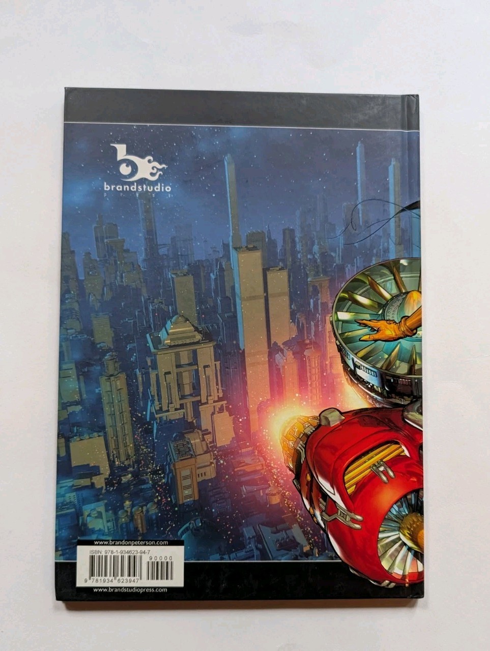 Venus Overdrive Art of Brandon Peterson Signed 2008 Hardcover Brandstudio Press