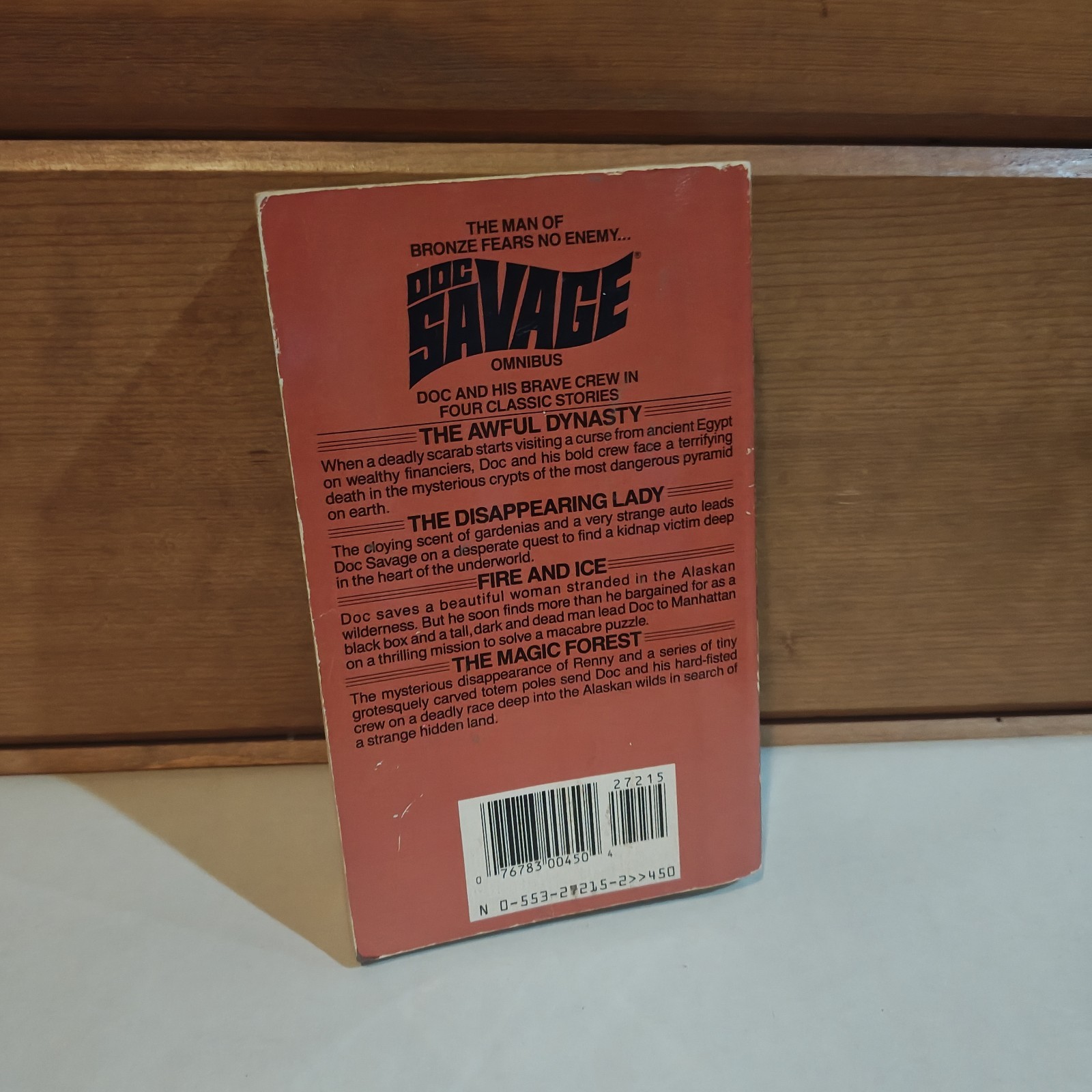 DOC SAVAGE: OMNIBUS #6 (Doc Savage #148-151) by Kenneth Robeson 9780553272154