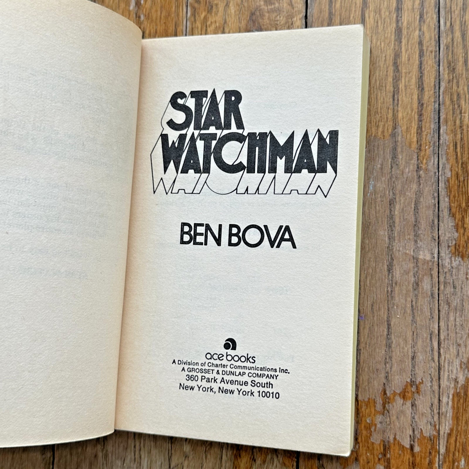 Ben Bova ACE DELL WB SF Darkling Plain THX 1138 Star Watchman PB Lot of 3