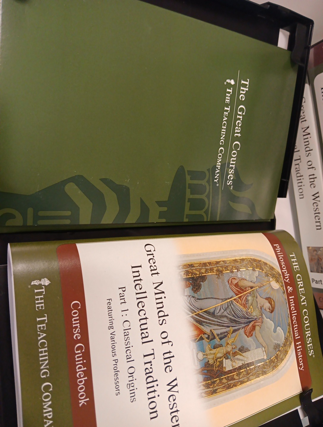 Great Courses Great Minds Of The Western Intellectual Tradition 1-7 Audio CDs