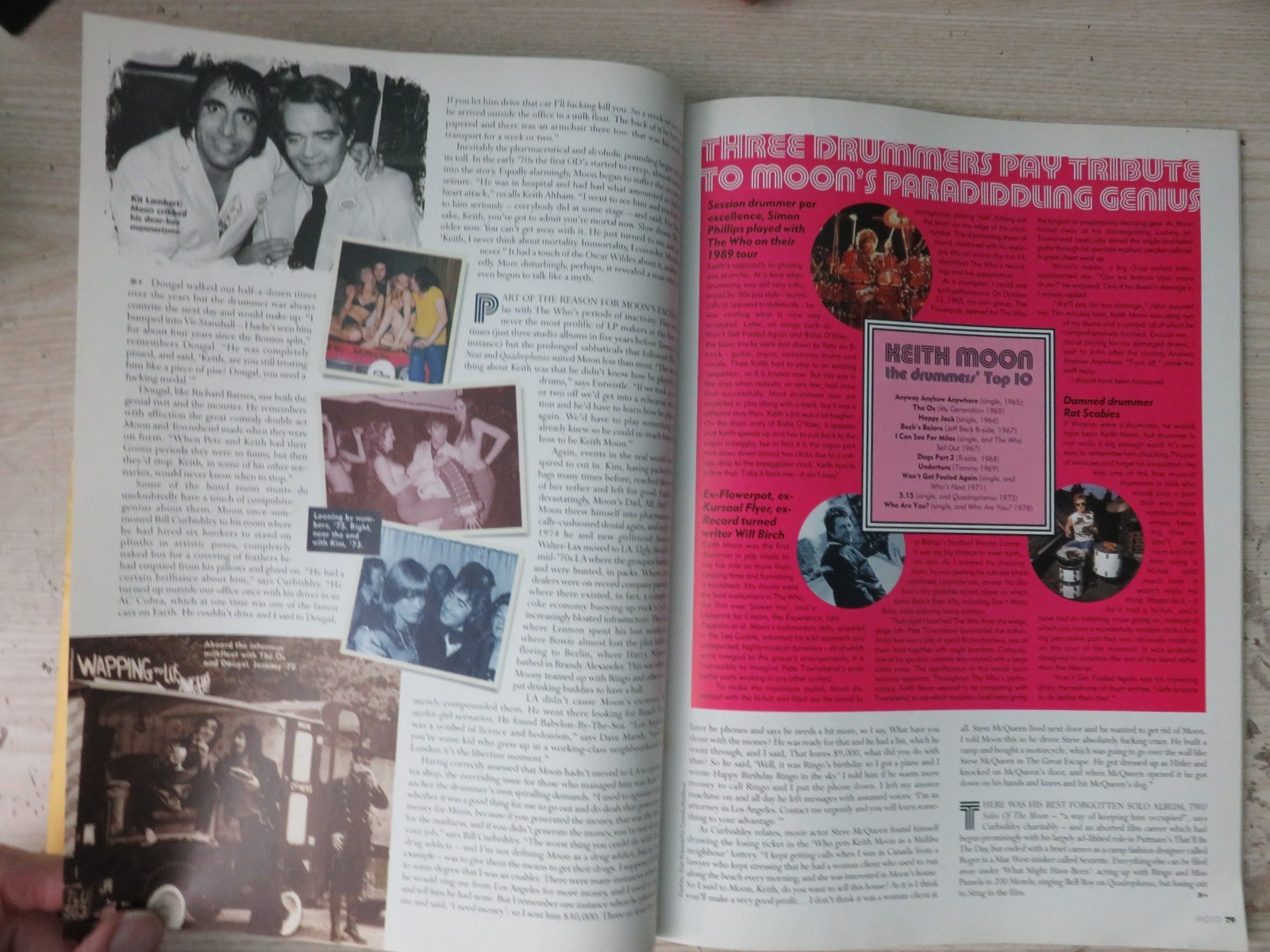 MOJO SEP 1998 ~KEITH MOON /BOB MOULD/GORKY’S ZYGOTIC MYNCI/PAGE & PLANT/ARCHIES