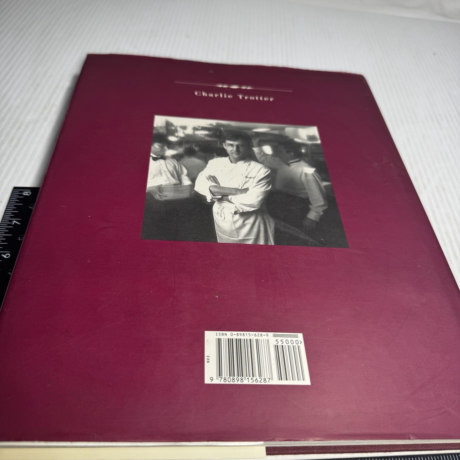 Vintage 1994 Charlie Trotter’s Cookbook Chicago Hardcover Ten Speed Press