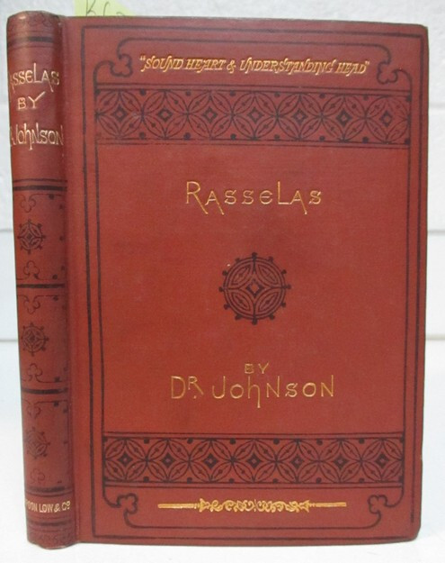 1886 Antique; Rasselas by Samuel Johnson – Gilt Covers