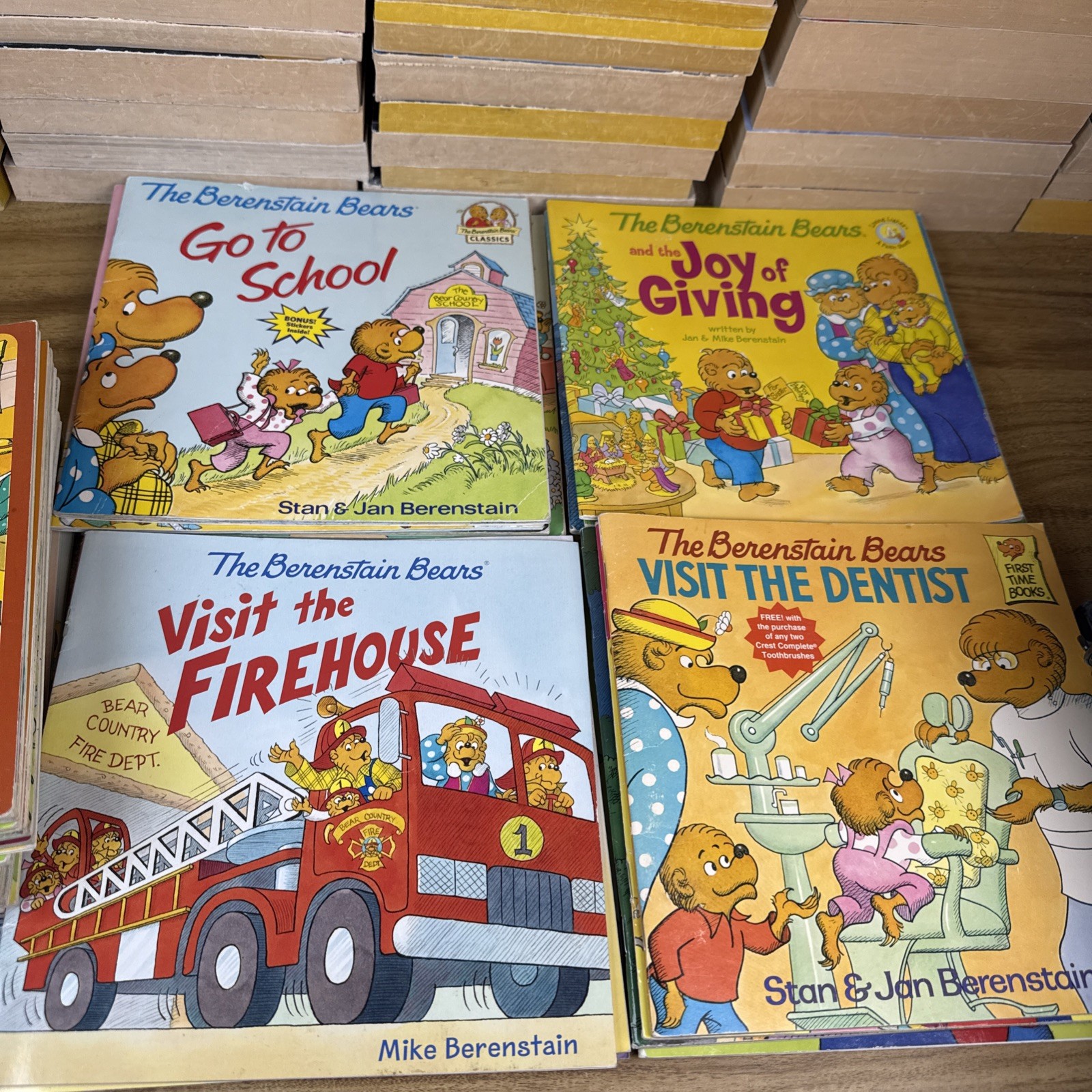 Vintage Berenstain Bears Paperback Books LOT OF 34 NO DUPLICATES