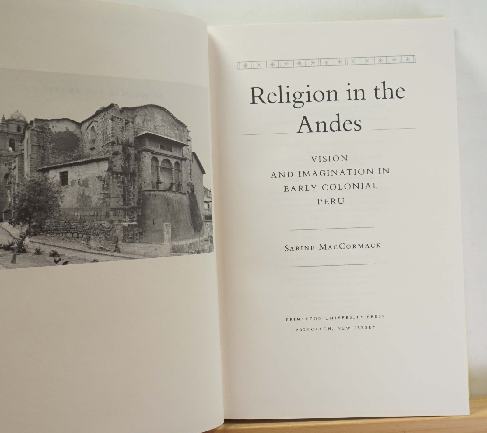 Religion in the Andes: Vision and Imagination in Early Colonial Peru 1991 HCDJ