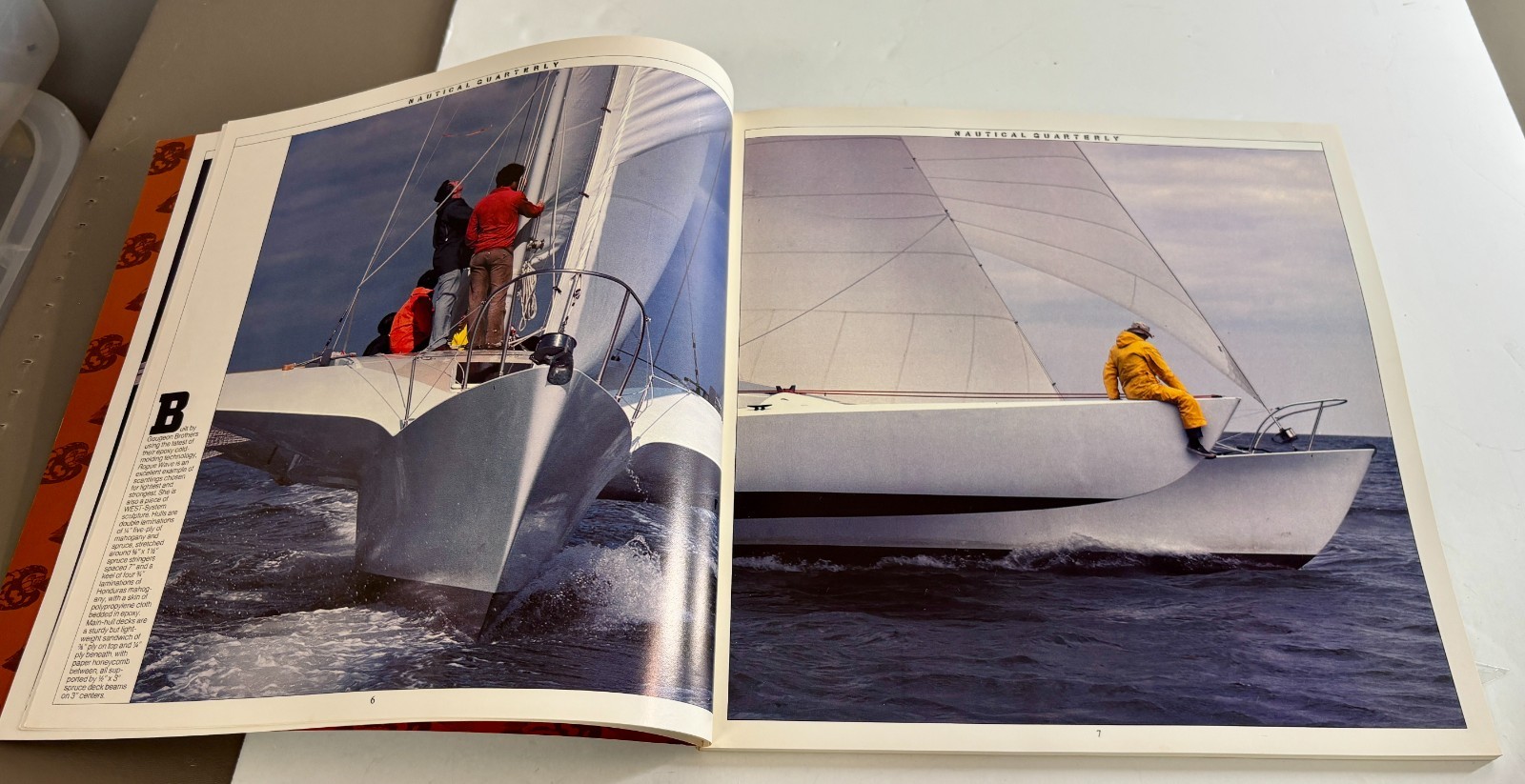 Nautical Quarterly No. 2 Vintage Sailing Magazine w/Original Slipcase VG