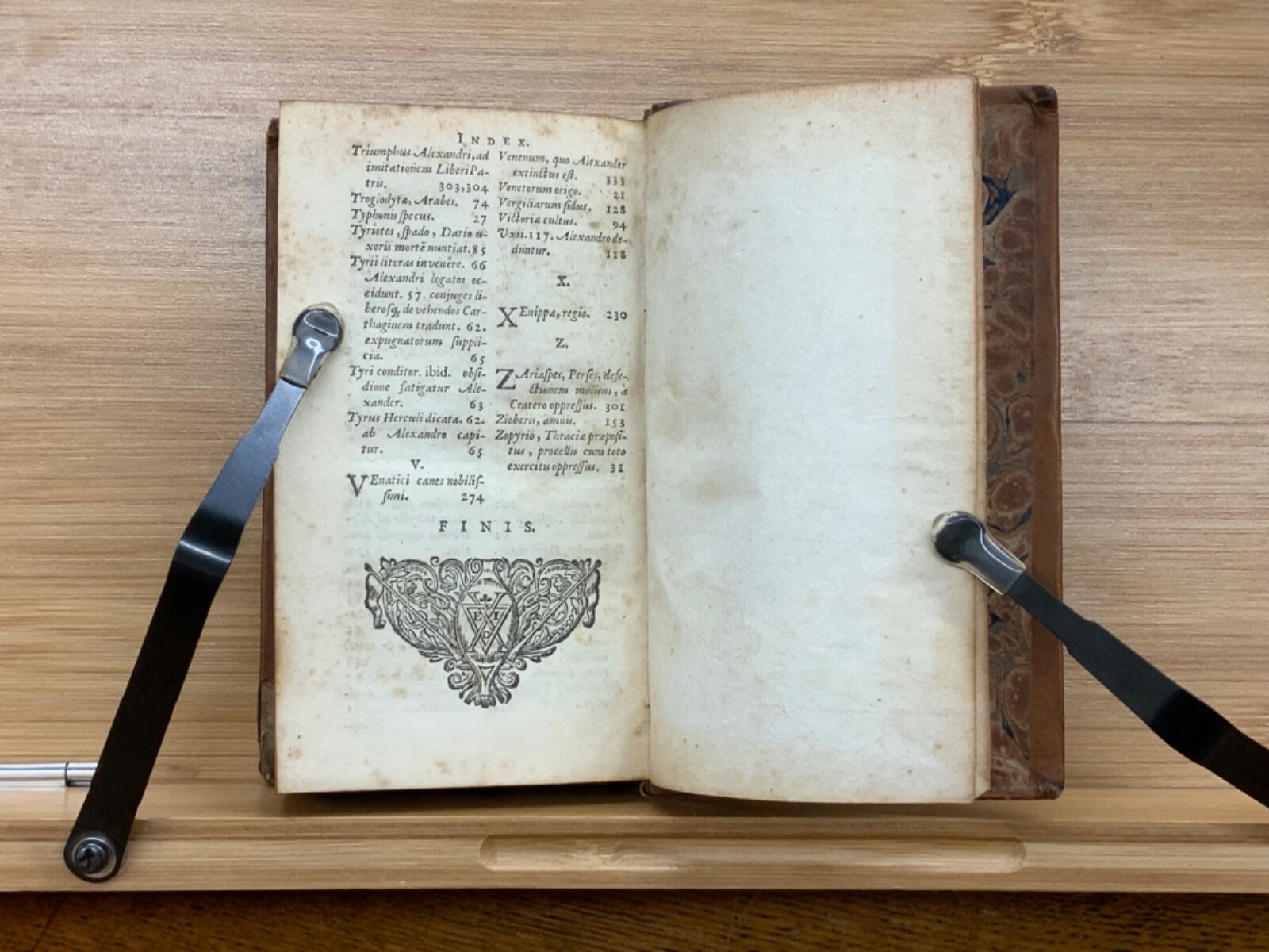 1660 Q. Curtii Rufi, Historiarum libri: Alexander Magnus. Elzevir Publishing