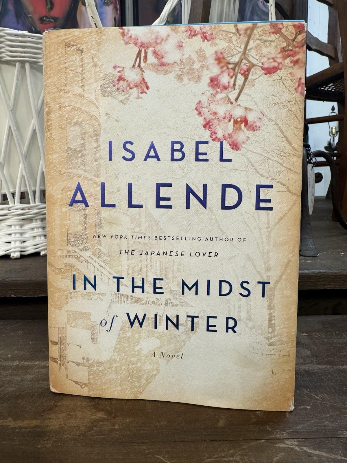 In The Midst Of Winter By Isabel Allende SIGNED 1st Edition w/ DJ