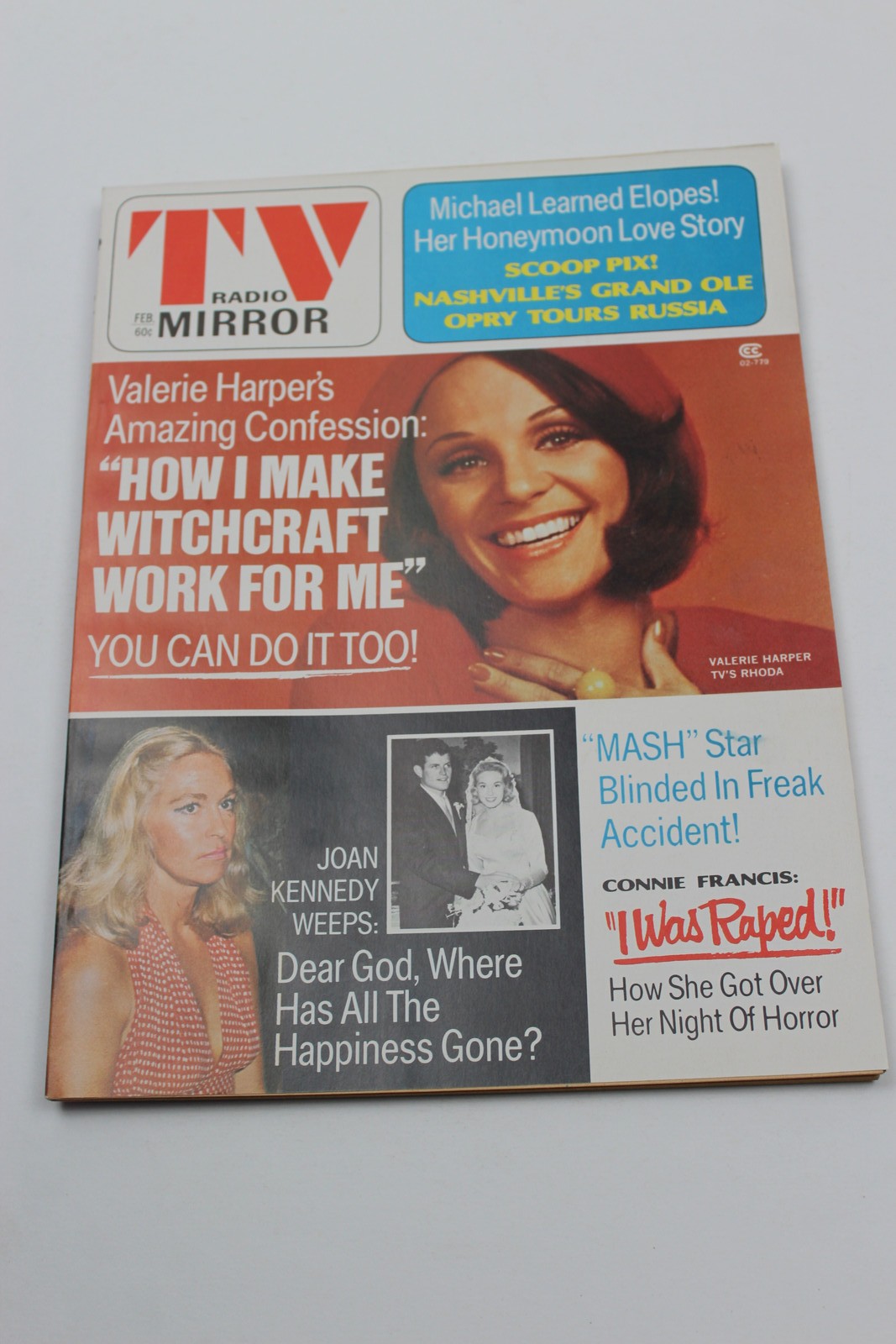 TV Radio Mirror Magazine February 1975 VALERIE HARPER, JOAN KENNEDY No Label