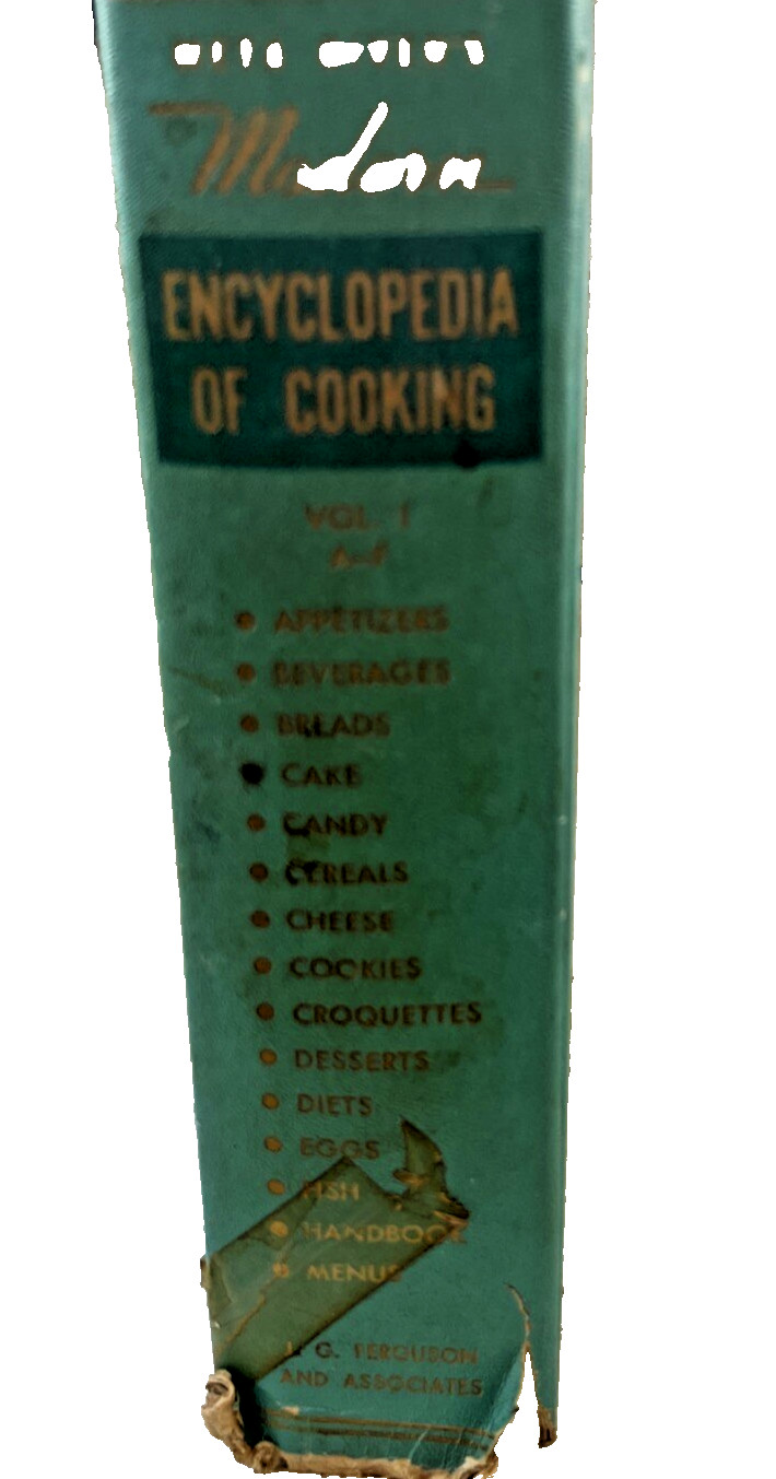 Meta Given’s MODERN ENCYCLOPEDIA OF COOKING 1957 Cookbook 736 Pages
