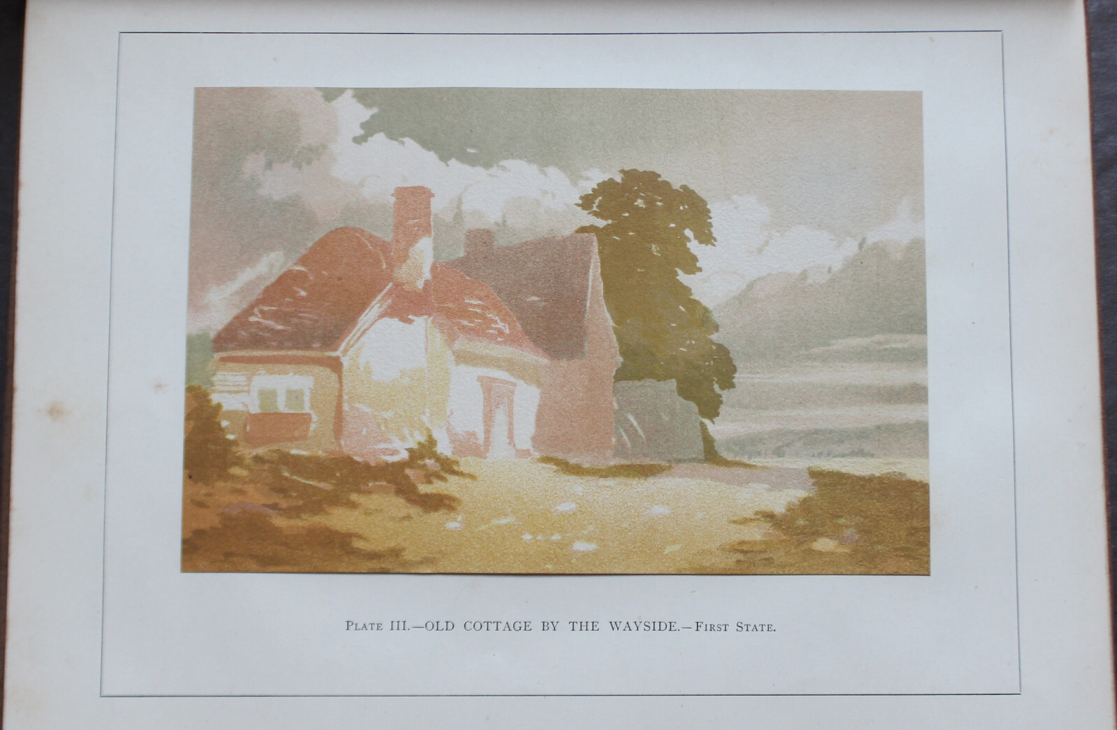 Rare Antique Old Book Beginner Watercolor Series Painting ~1890 Illustrated Work