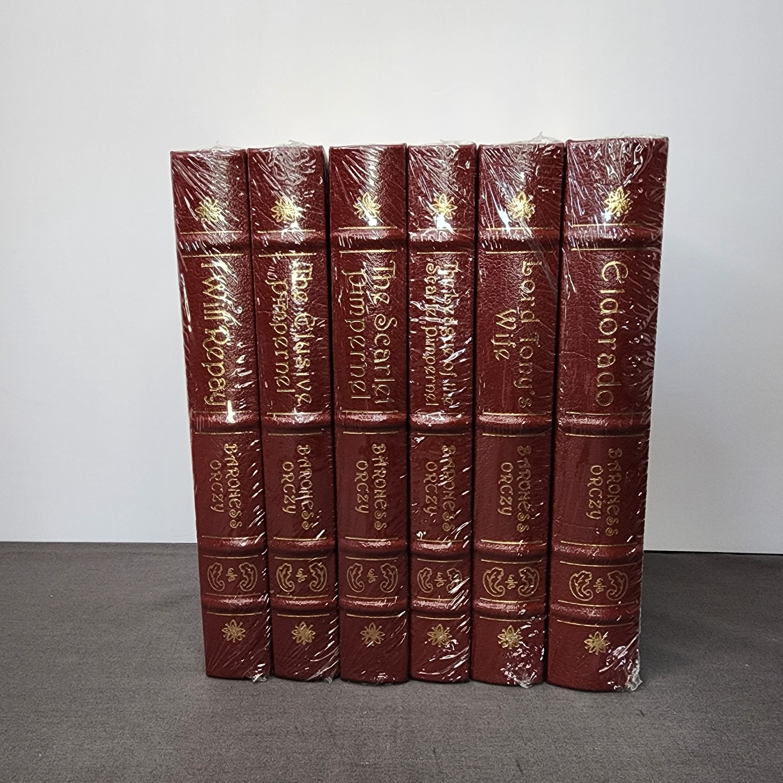 Baroness Orczy Scarlet Pimpernel 6 Vol Set Easton Press Sealed