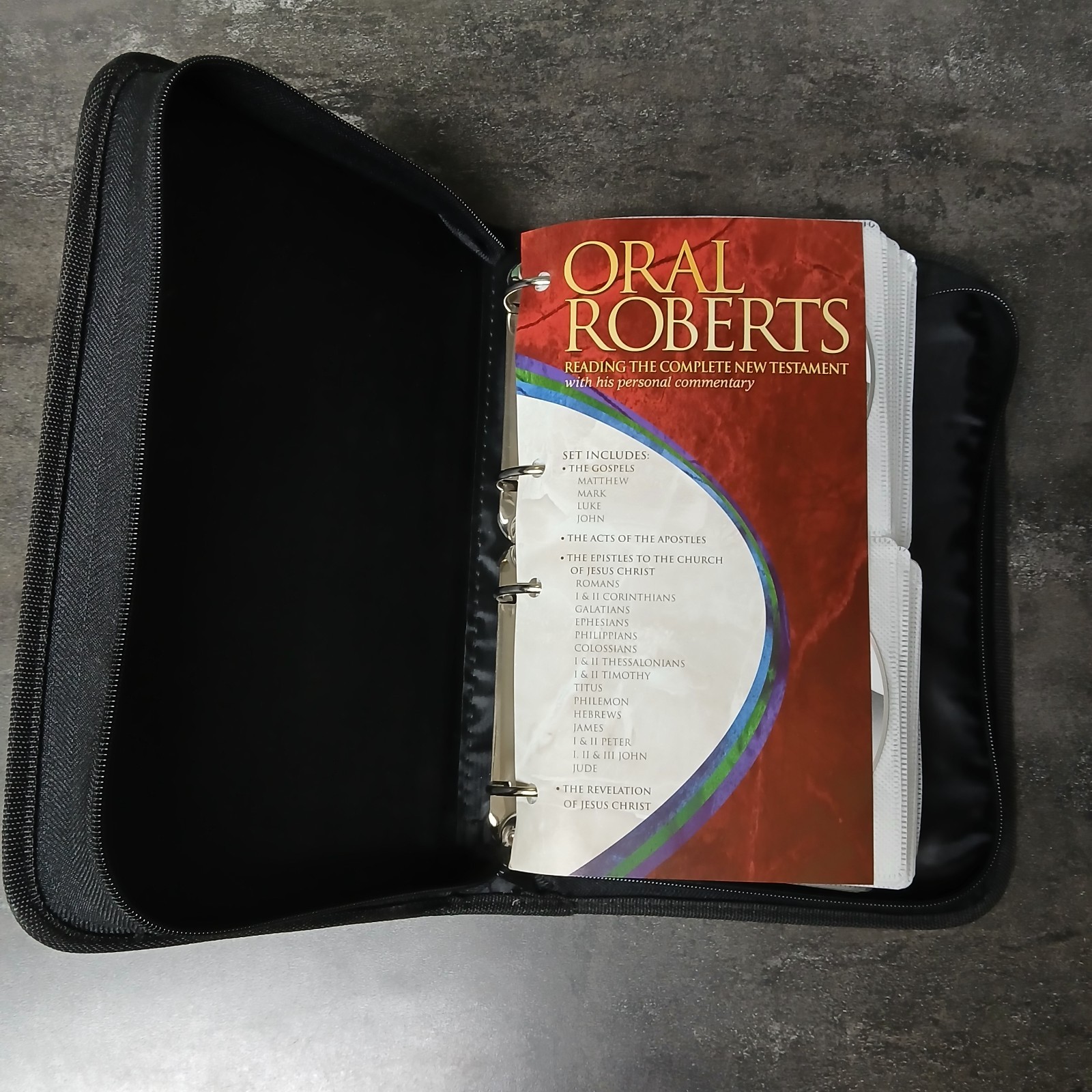Oral Roberts 73‑Disc New Testament Audio Commentary Set Missing Final Disc RARE