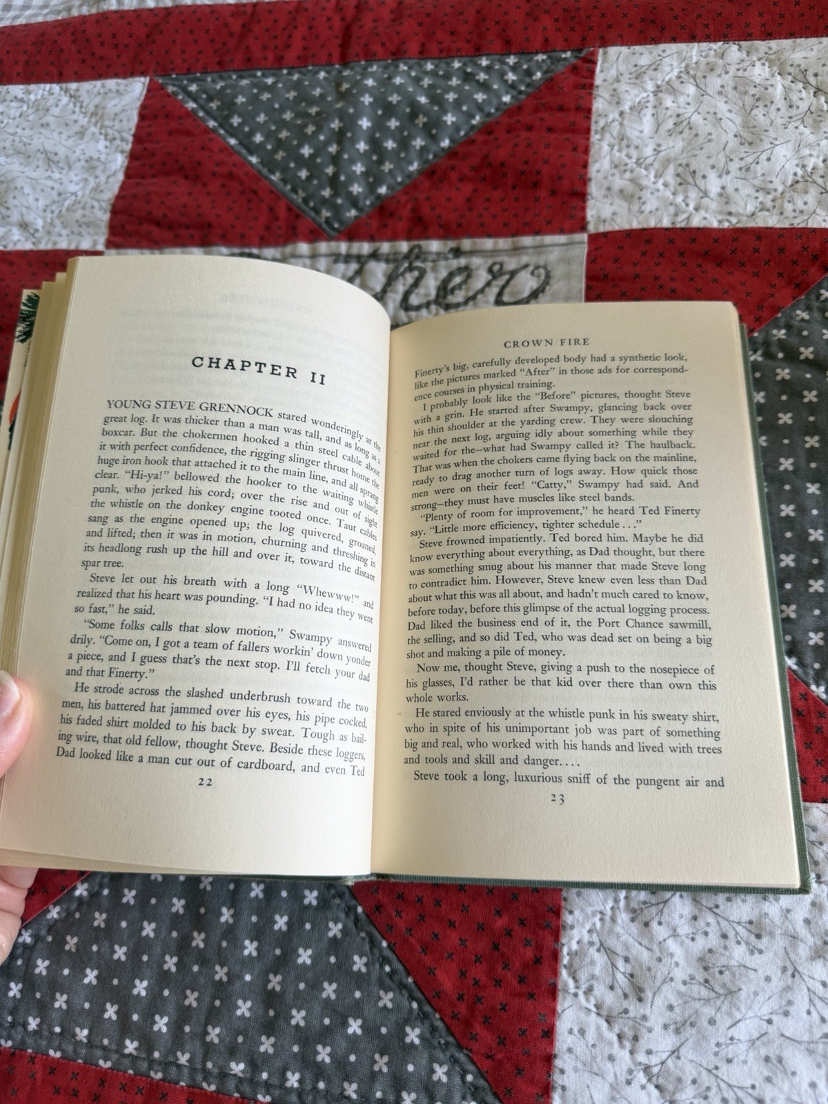 Crown Fire, Eloise Jarvis McGraw, 1951 Hardcover Vintage Children’s Book