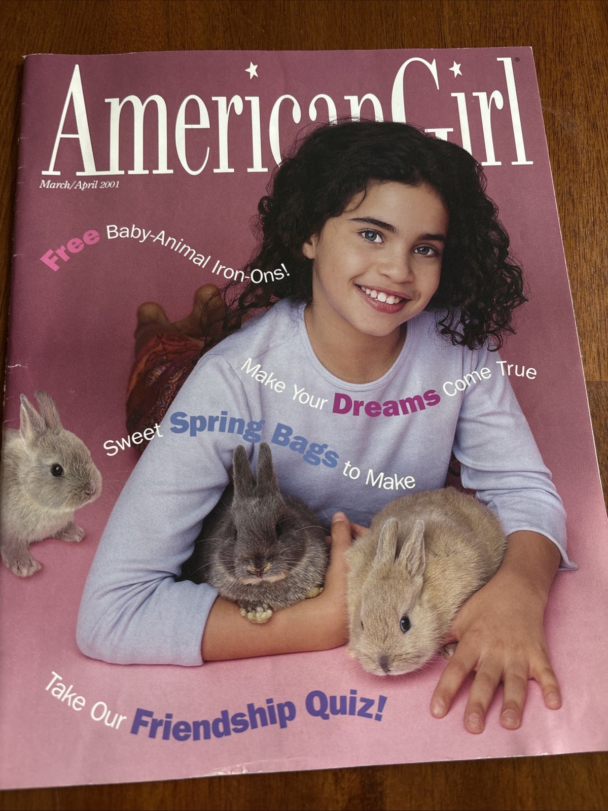 American Girl Magazines January/February March/April 2001 No Paper Dolls
