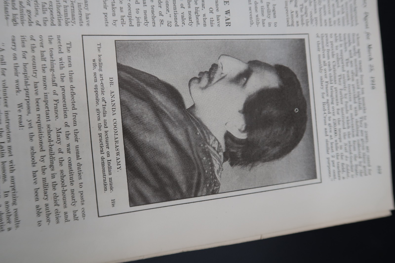 Antique Literary Digest Mar 25, 1916 Funk & Wagnalls Vol 52 #13 WW1 Science Art