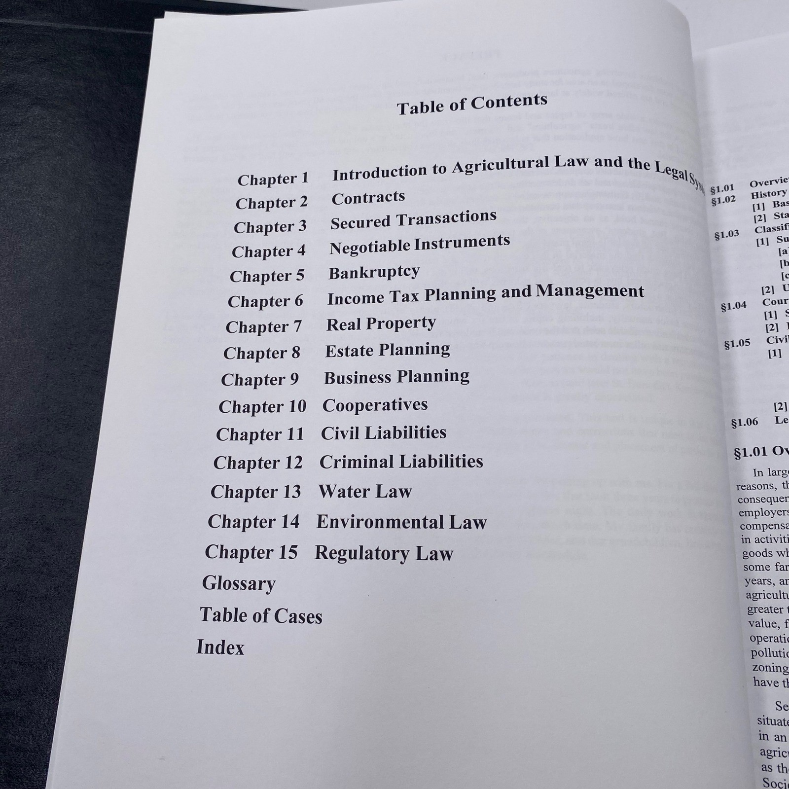Roger McEowen Principles of Agricultural Law Textbook Spring 2022 Edition Blue