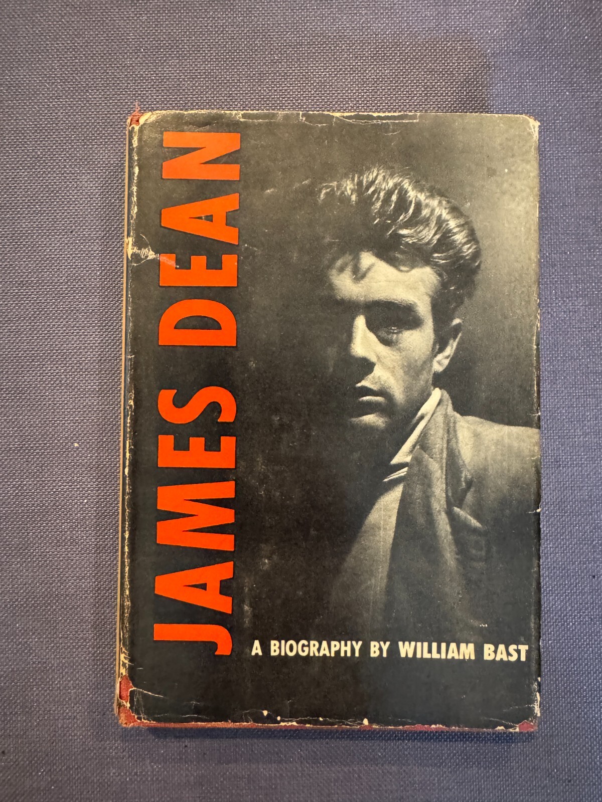 James Dean: A Biography by William Bast 1956 1st Edition Ballantine Books HC DJ