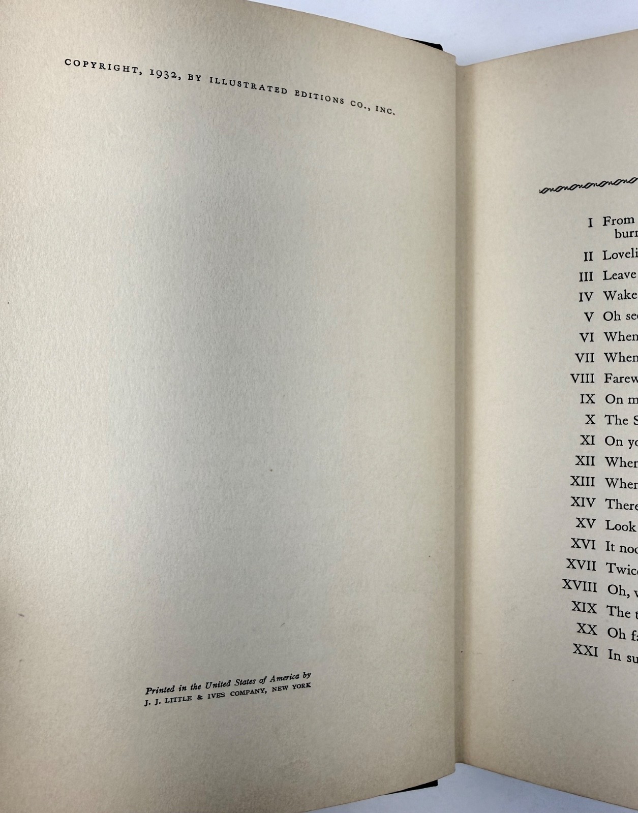 A Shropshire Lad by A. E. Housman 1932 Hardcover Illus. by Elinore Blaisdell