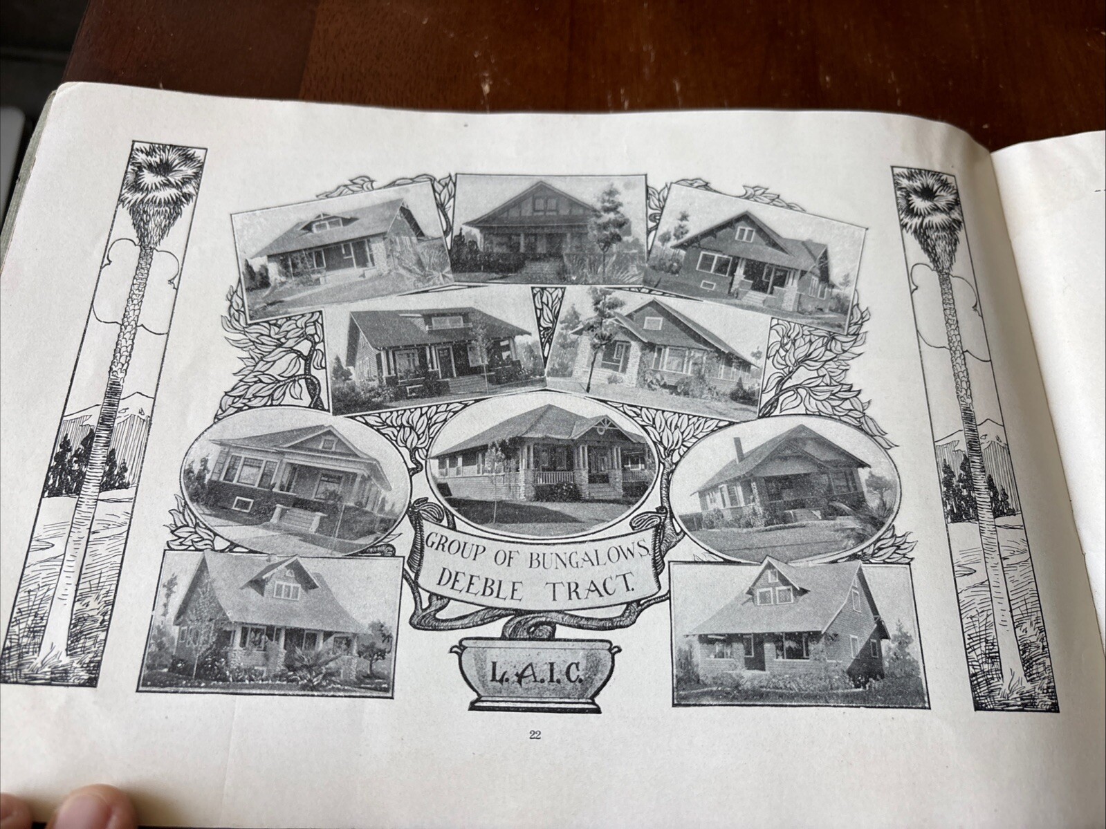 1909 Bungalows & Cottages VERY RARE! Los Angeles Investment Co. Booklet