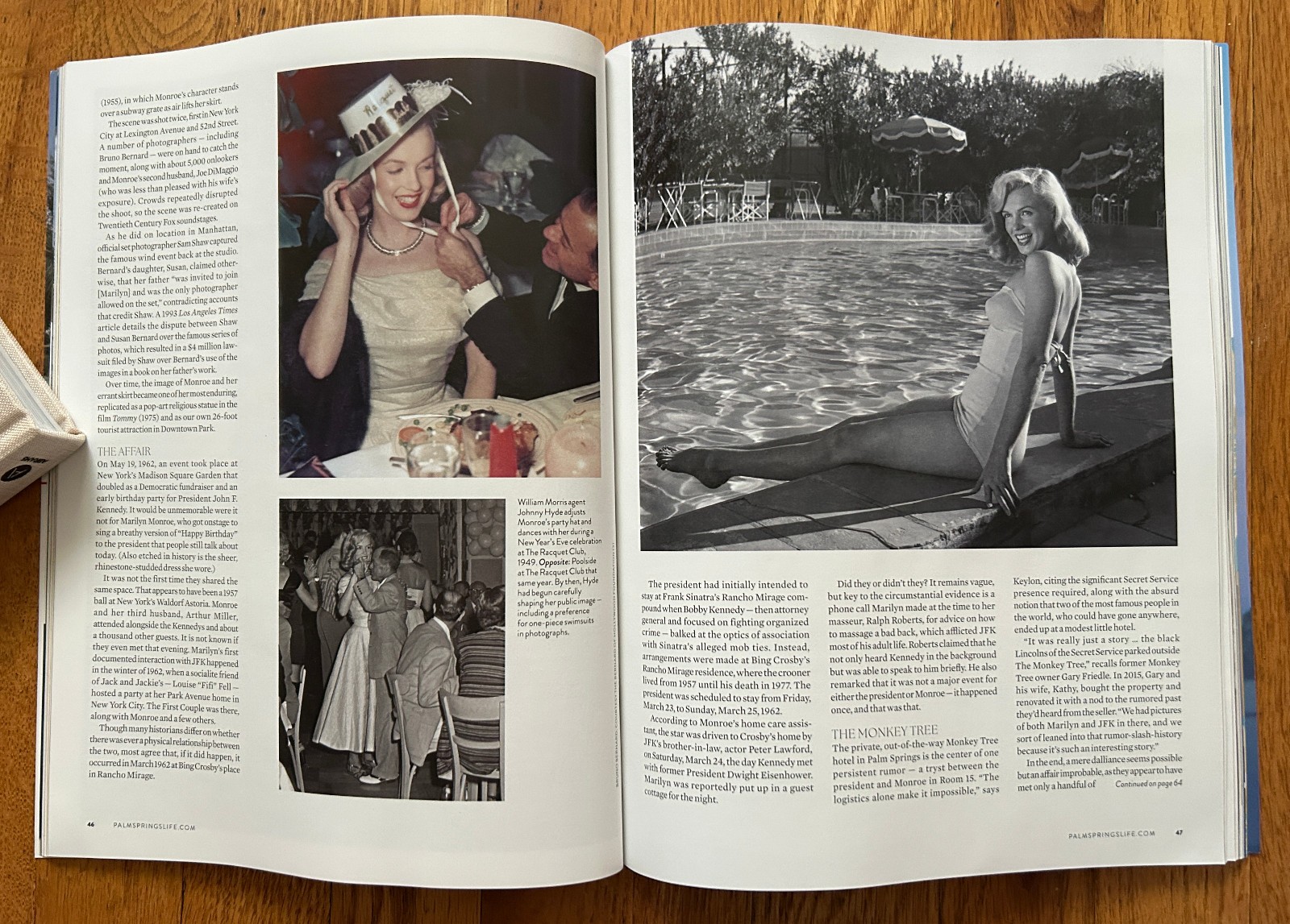 JUNE 2026 PALM SPRINGS LIFE MARILYN MONROE AT 100 COVER & ARTICLE