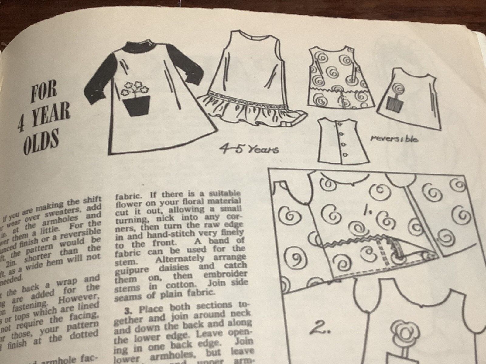 Boy & Girls Under 5 Years Fashion Pattern & Instructions Book By Enid Gilchrist