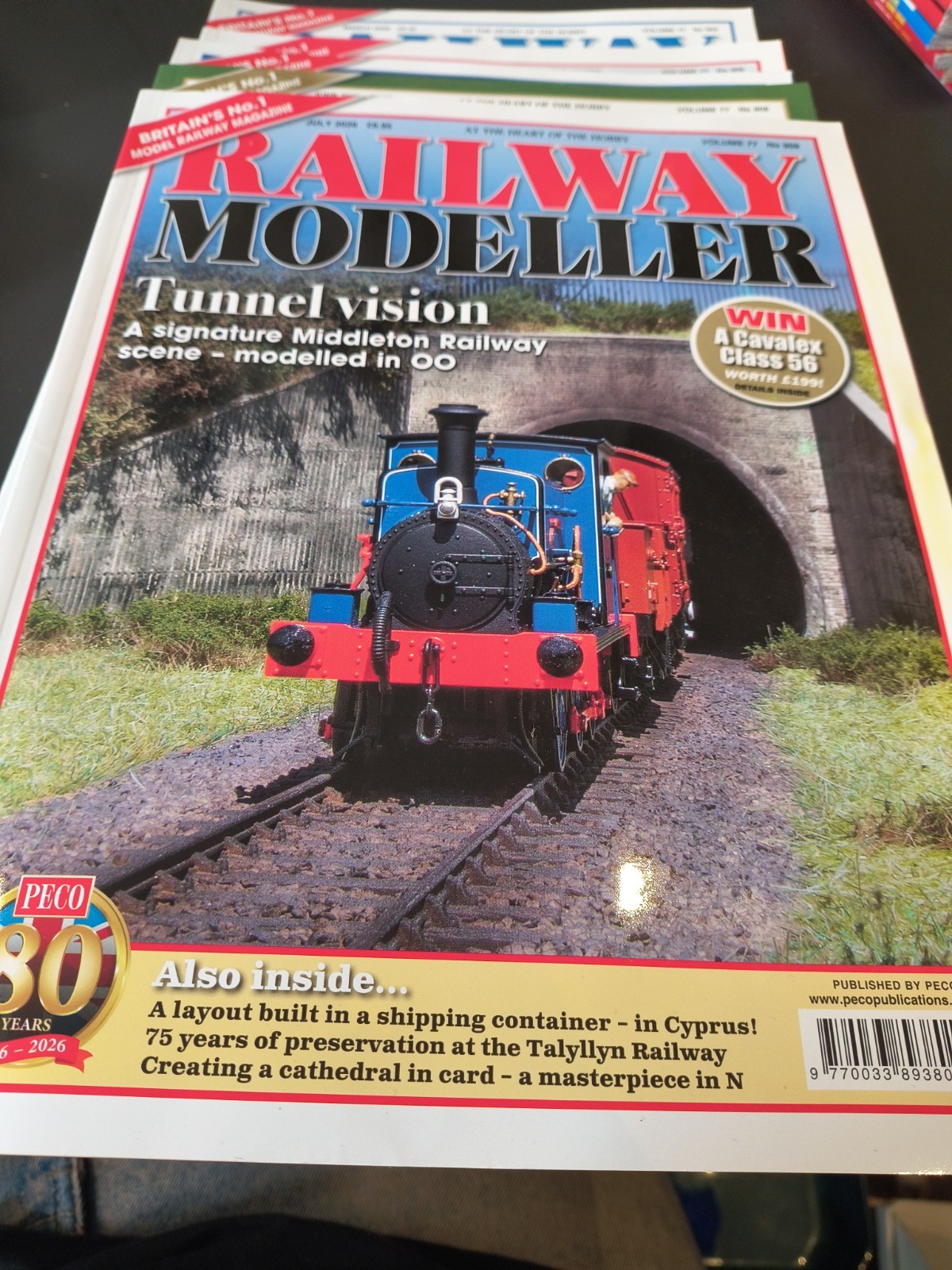 RAILWAY MODELLER MAGAZINE X6 Oct 2025 March April May June July 2026