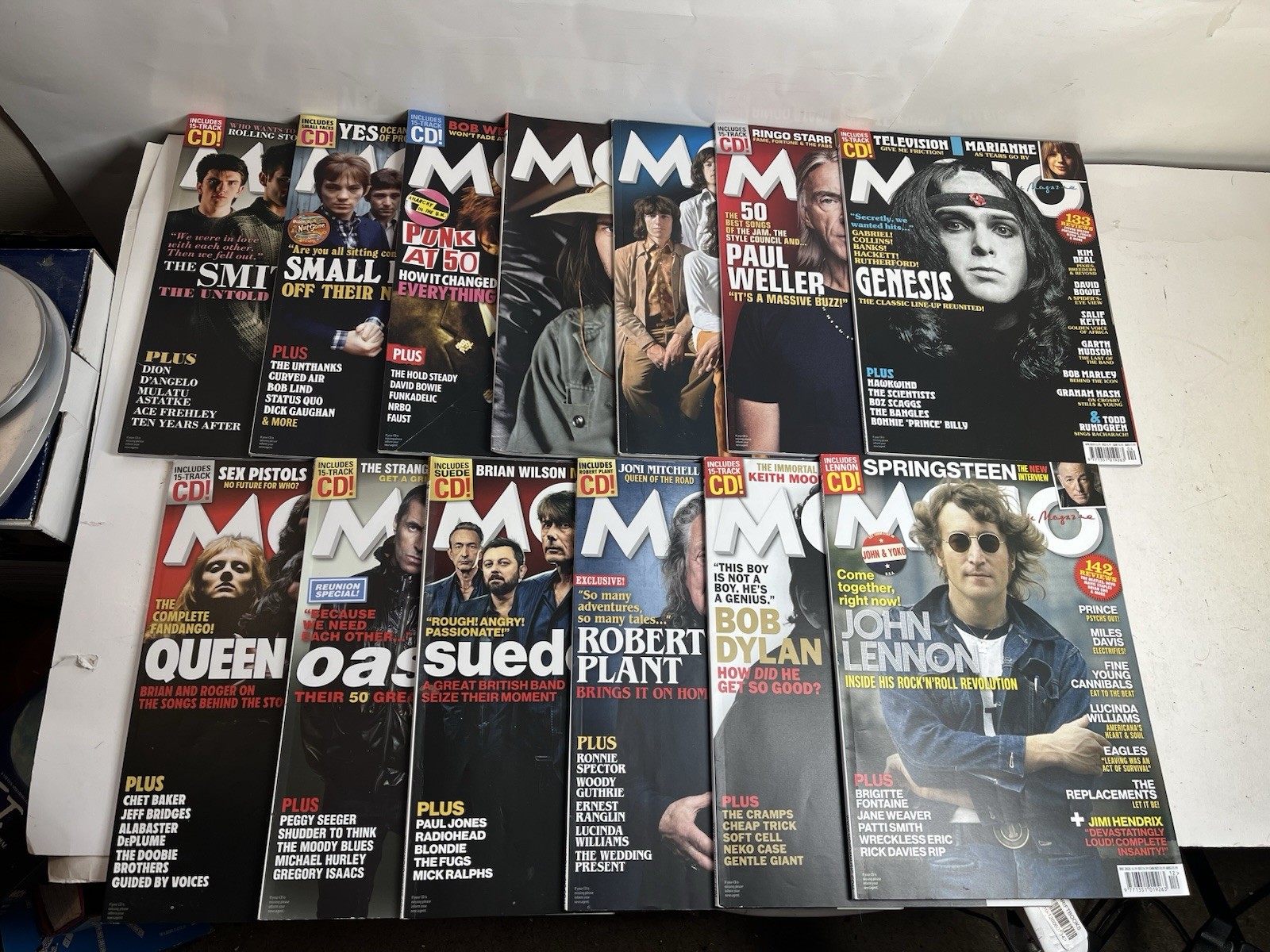 MOJO Music Magazine Bundle Lot 13 Issues 2026-2025 No CDs Read For Issue Numbers