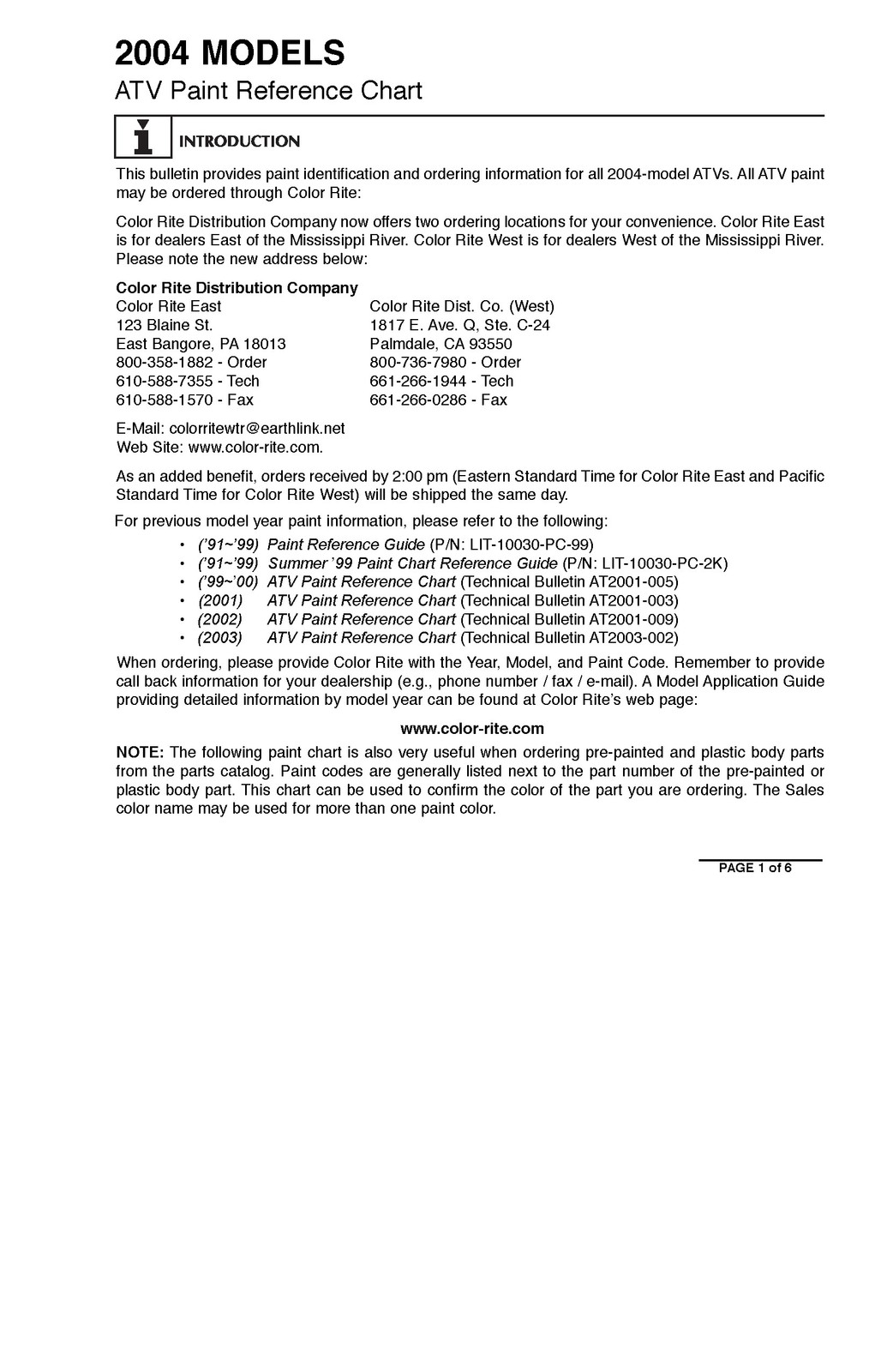 YAMAHA ATV SxS Service Data Manual 1995-2009, ROBUST BOUND – TOUGH FRONT & BACK
