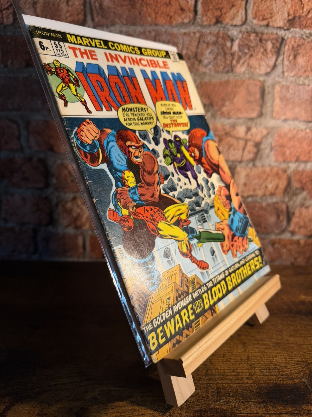 Incredible Iron Man #55 (1973) 1st App Of Thanos & Drax Major Key Marvel Comics
