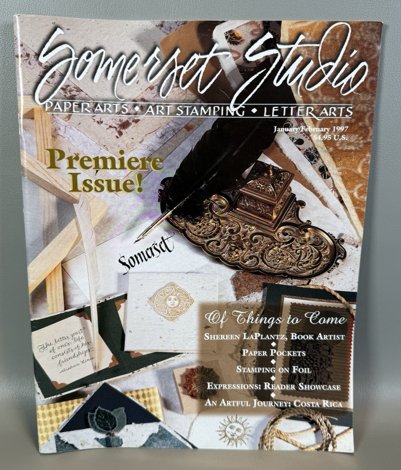 Somerset Studio Magazine Mixed Lot of 7 1997-1999 Premiere Issue