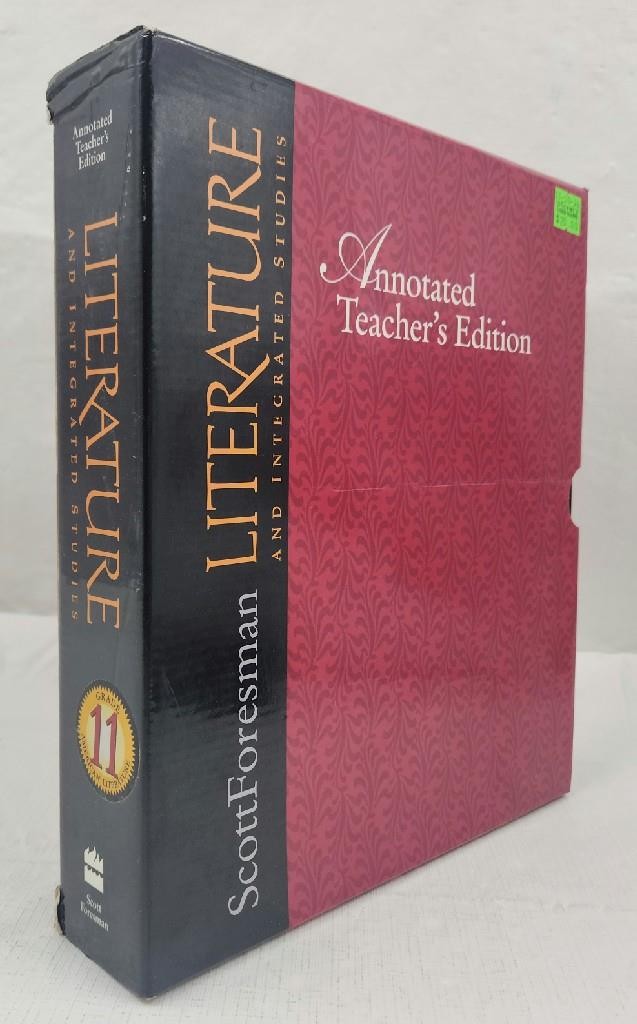 American Literature and Integrated Studies Teacher’s Edition Units 1-8 Foresman