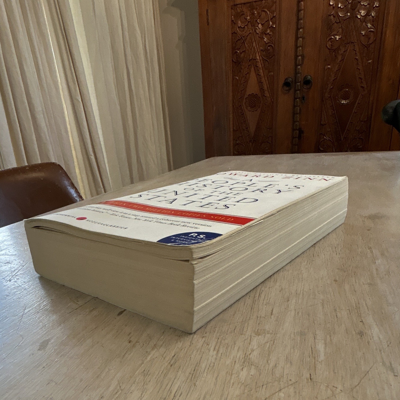 Howard Zinn: A People’s History of the United States; 2005 Trade Paperback