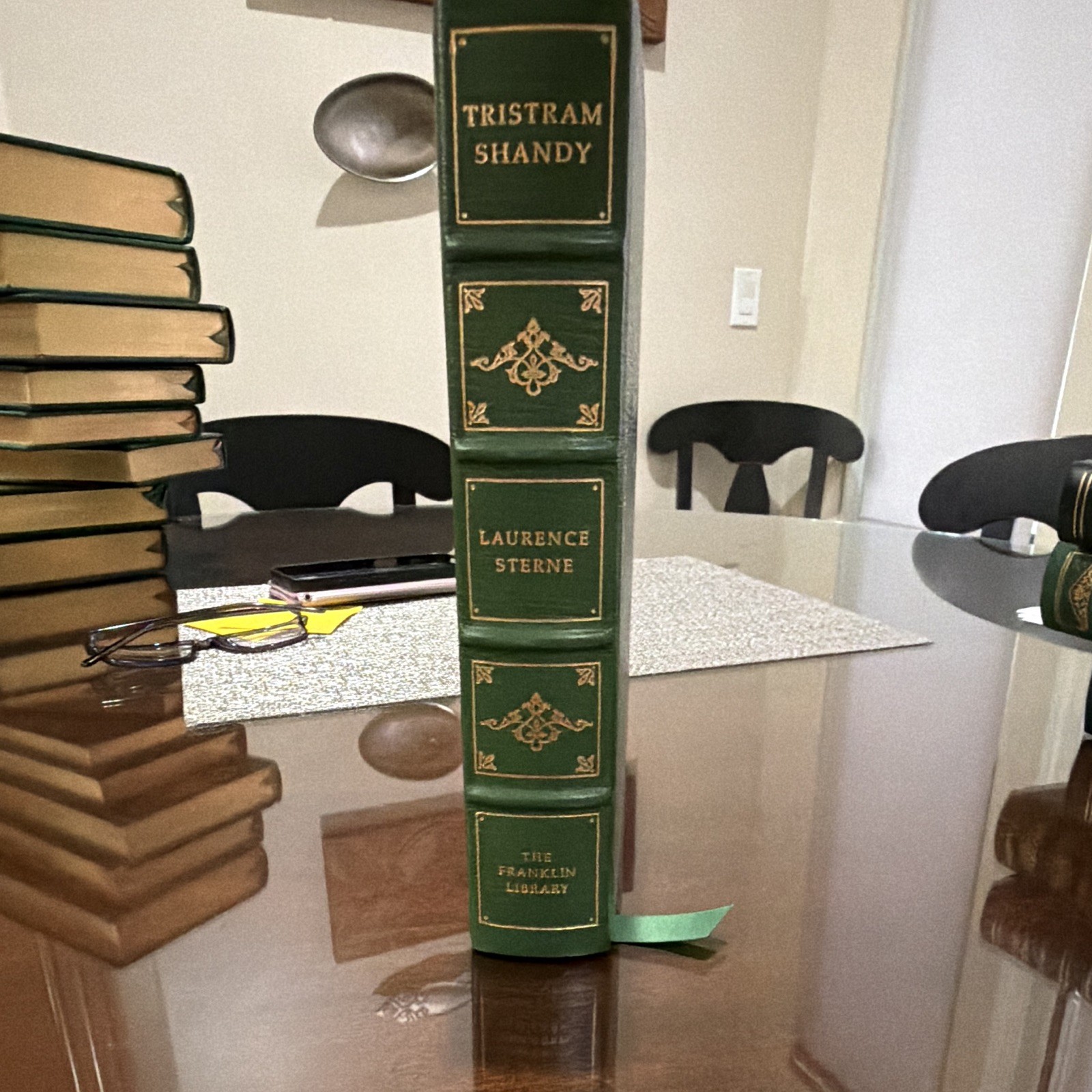 Franklin Library Leather Bound HC Laurence Sterne Tristram Shandy