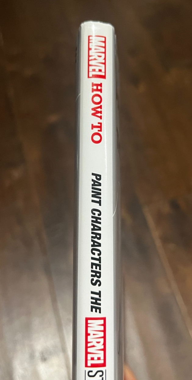 How to Paint Characters the Marvel Studios Way (1st Ed) Ryan Meinerding Book