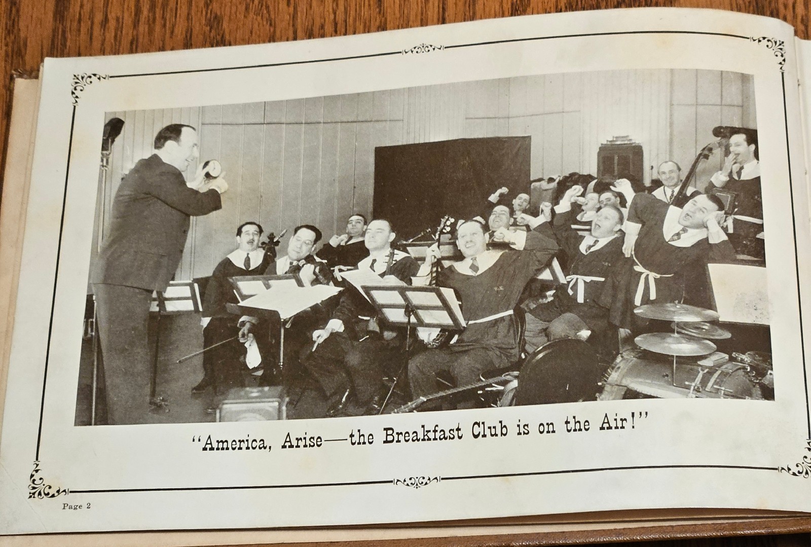 VINTAGE 1942 First Edition WWII Breakfast Club Family Album Don McNeill